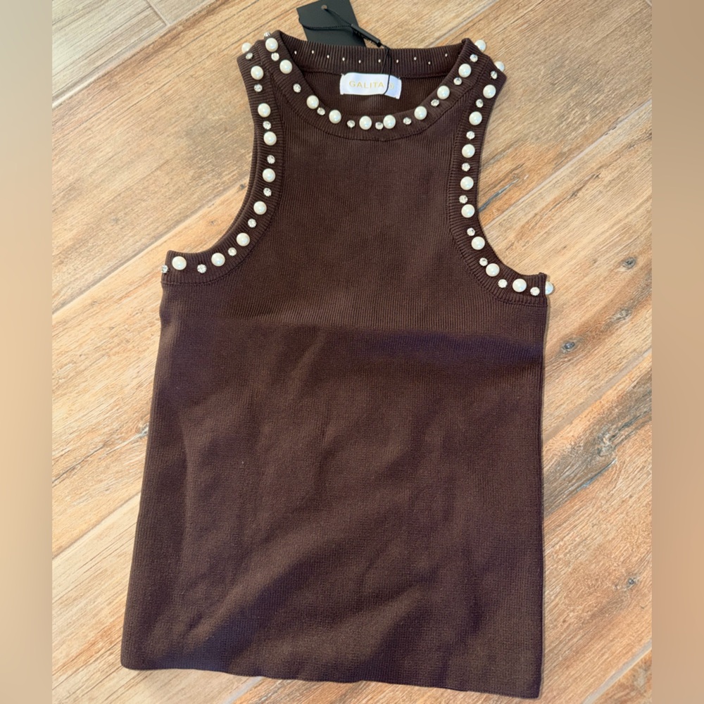 SOLD - Brown pearl tank